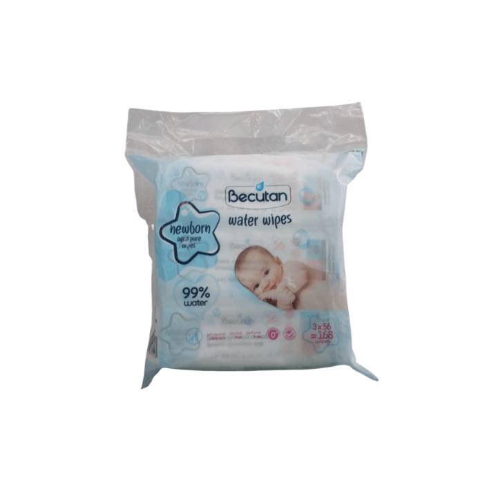 БЕКУТАН АКВА БИОРАЗГРАДЛИВИ ВЛАЖНИ МАРАМЧИЊА СО СО 99% ПРОЧИСТЕНА ВОДА 48/1 Х 3