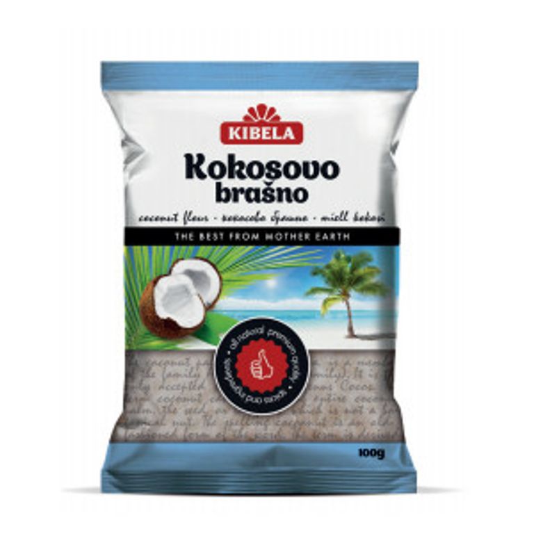 КИБЕЛА КОКОСОВО БРАШНО 100 ГР (БЕЗ ГЛУТЕН)