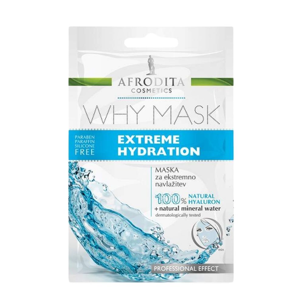 АФРОДИТА ЕКСТРИМ ХИДРАТАЦИЈА МАСКА ЗА ЛИЦЕ 2 Х 6 МЛ
