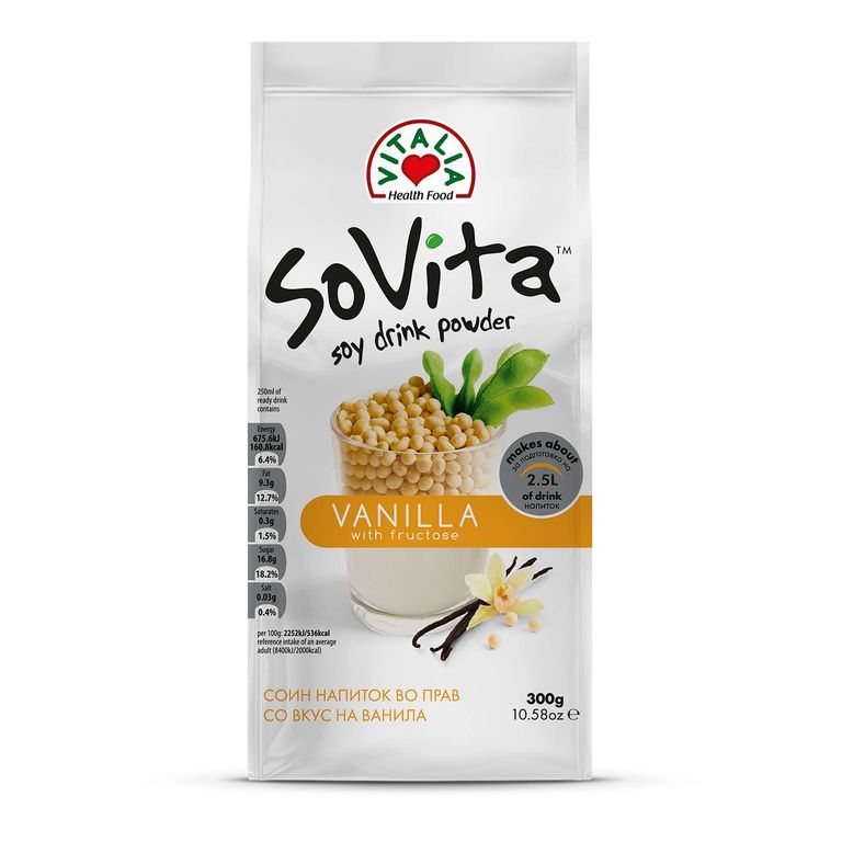 ВИТАЛИА СО ВИТА СОИНО МЛЕКО ВАНИЛА 300 ГР
