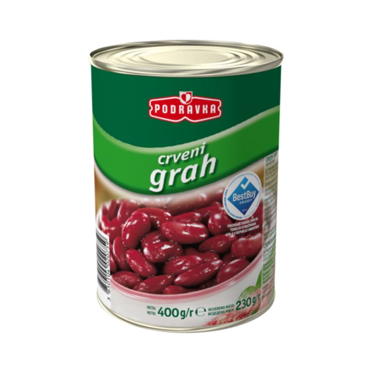 ПОДРАВКА ЦРВЕН ГРАВ ВО КОНЗЕРВА 400 ГР