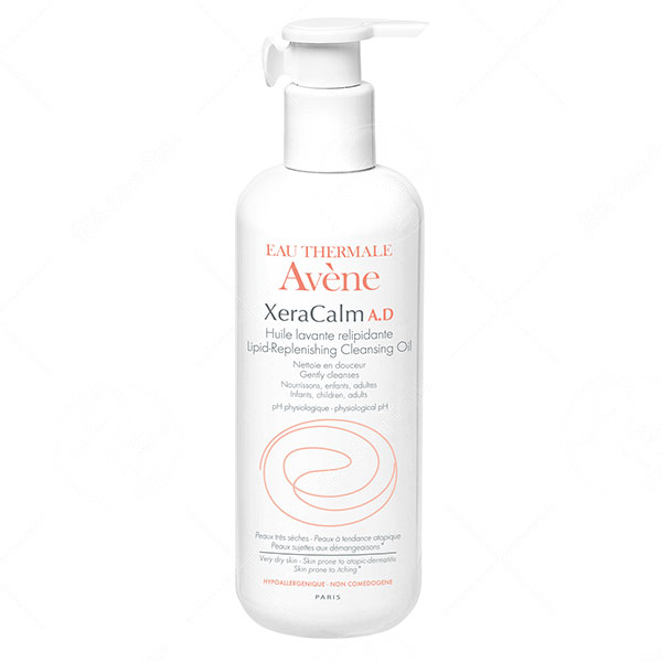 AVENE XeraCalm A.D Релипидирачко масло за миење за многу сува кожа, 400 мл