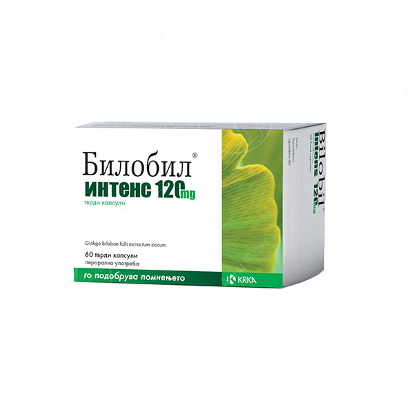 BILOBIL INTENSE caps. 60x120mg