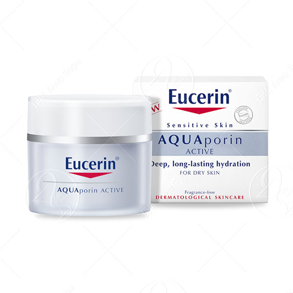 Eucerin Aquaporin Active Крем за лице за сува кожа 50мл