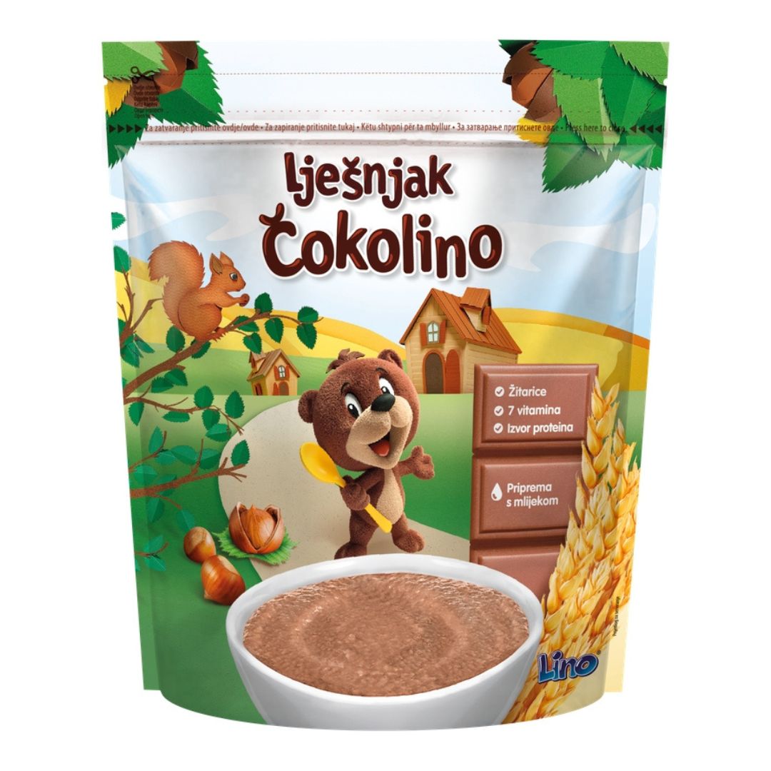 ПОДРАВКА ЧОКОЛИНО ЛЕШНИК 500 ГР