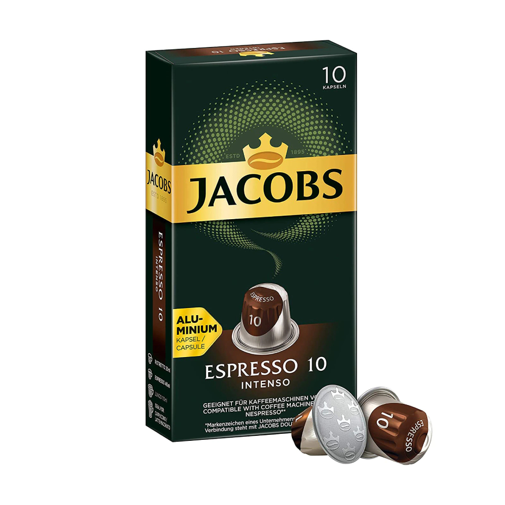 ЈАКОБС ЕСПРЕСО ИНТЕНСО КАПСУЛИ ЗА КАФЕ 10/1