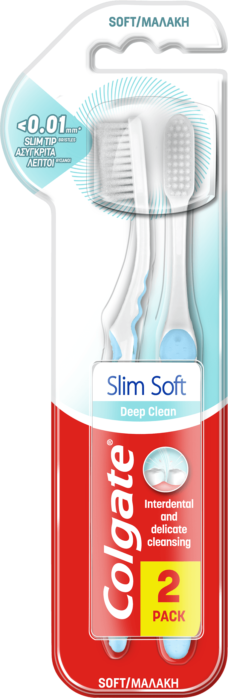 ЧЕТКА ЗА ЗАБИ СЛИМ СОФТ КОЛГЕЈТ 1+1 ГРАТИС