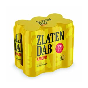 ЗЛАТЕН ДАБ АМБЕР – СЕТ ПИВО ЛИМЕНКА 6Х0.5 Л