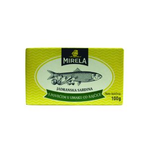 МИРЕЛА САРДИНА СО ЗЕЛЕНЧУК 95 ГР