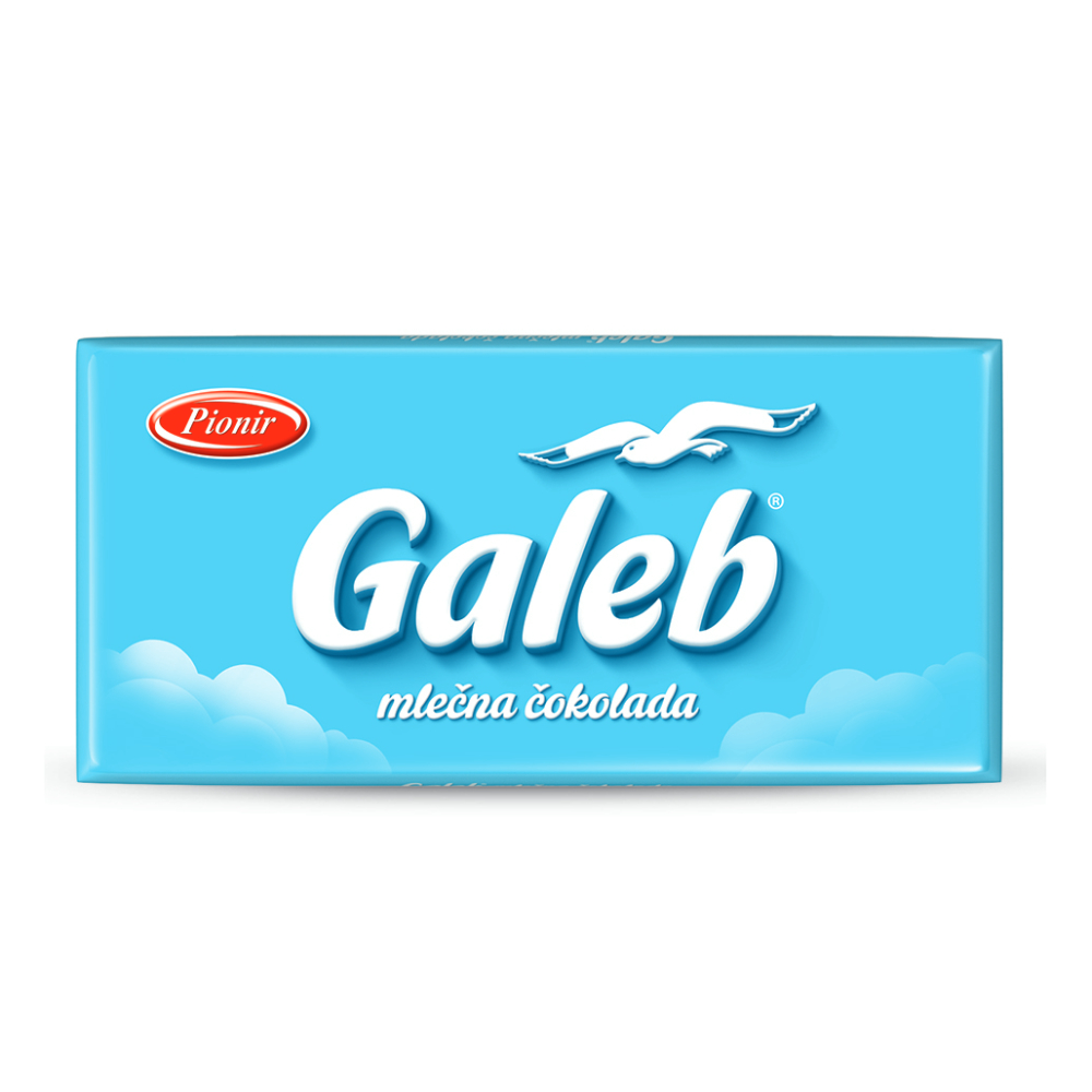 ПИОНИР ГАЛЕБ МЛЕЧНО ЧОКОЛАДО 200 ГР