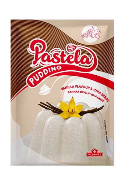 СЕТ ВИТАМИНКА ПАСТЕЛА ПУДИНГ ВАНИЛА И ЧИА 3 Х 40 ГР