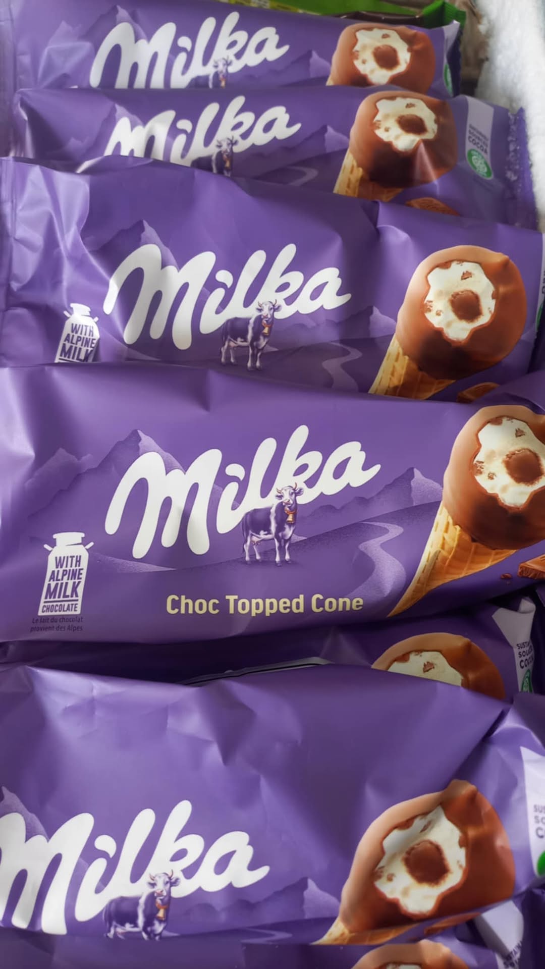 МИЛКА СЛАДОЛЕД КОРНЕТ МУЛТИПАК 4*100 МЛ