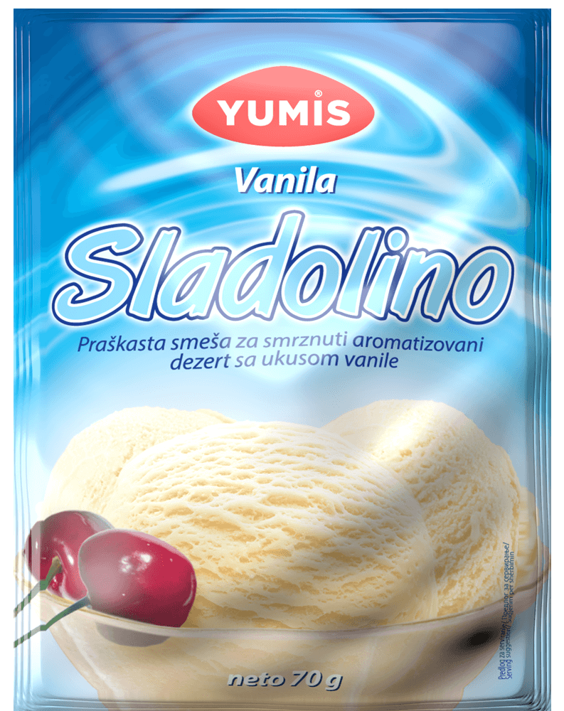 СЛАДОЛЕД ПРАШОК ЈУМИС ВАНИЛА 70 Г