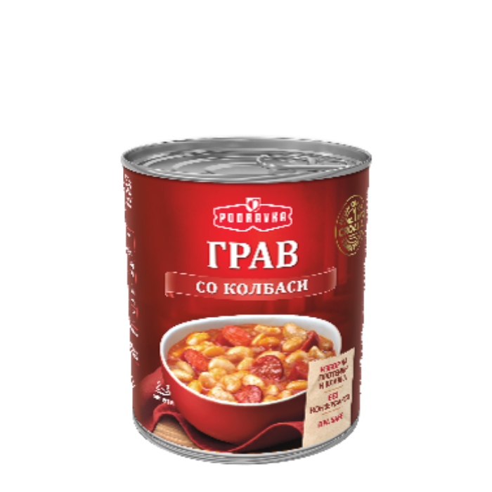 ПОДРАВКА – ГРАВ СО КОЛБАС 400 Г