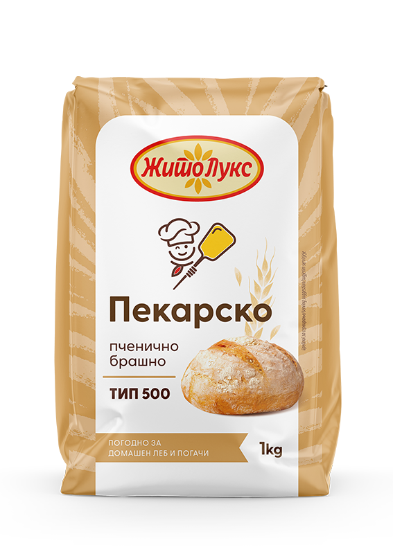 ЖИТО ЛУКС ПЕКАРСКО БРАШНО Т-500 5 КГ