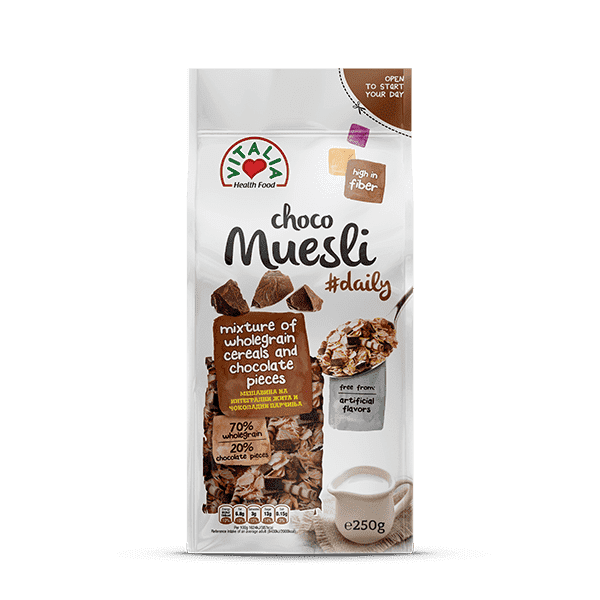 ВИТАЛИА МУСЛИ ЧОКОЛАДНО 250 ГР