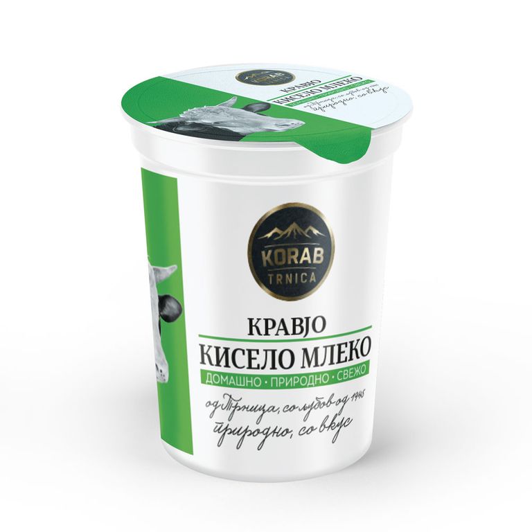 КОРАБ ТРНИЦА КРАВЈО КИСЕЛО МЛЕКО 400 ГР