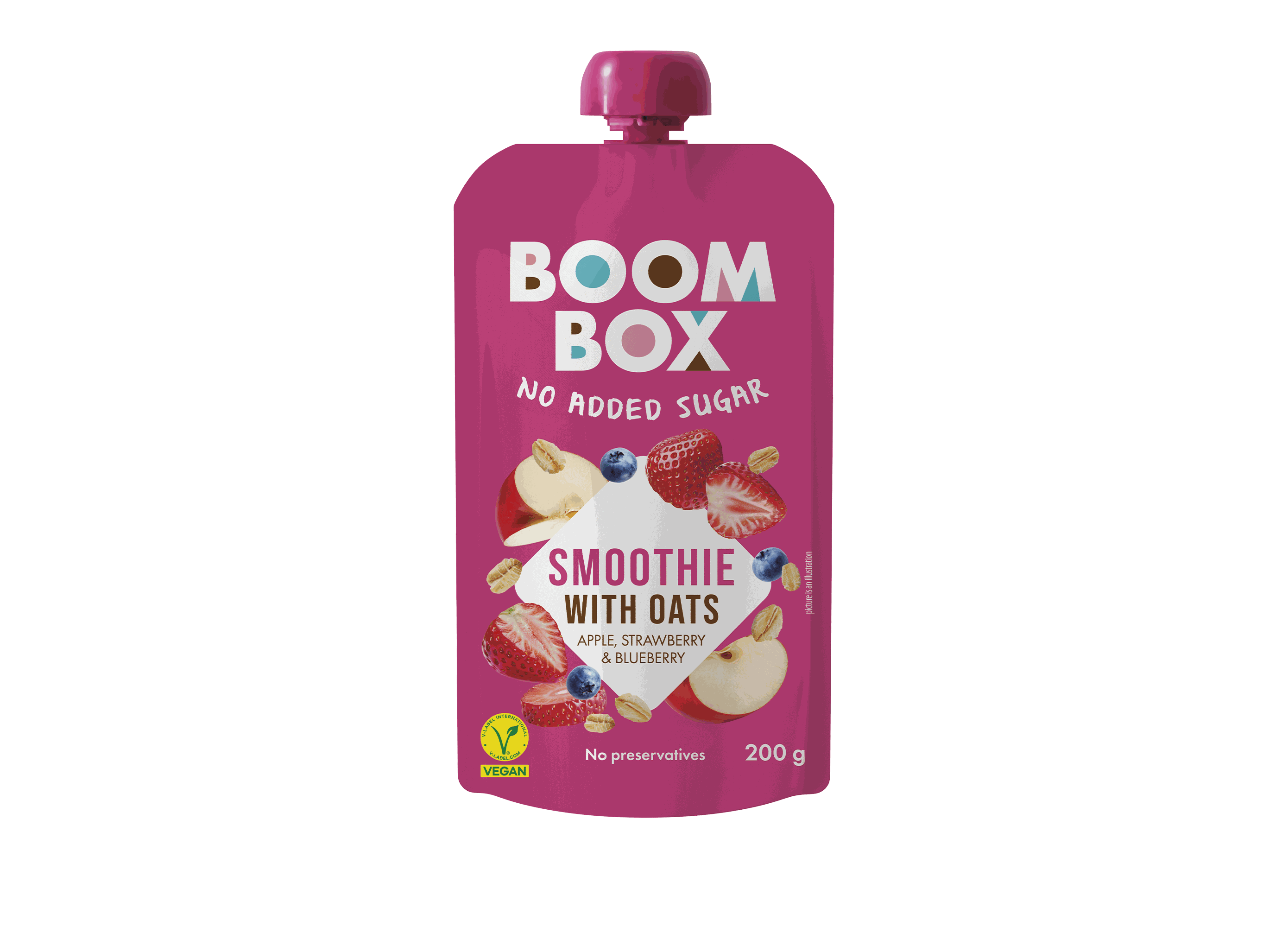 СМУТИ БУМ БОКС ЈАБОЛКО,ЈАГОДА ,БОРОВНИЦА 200 ГР