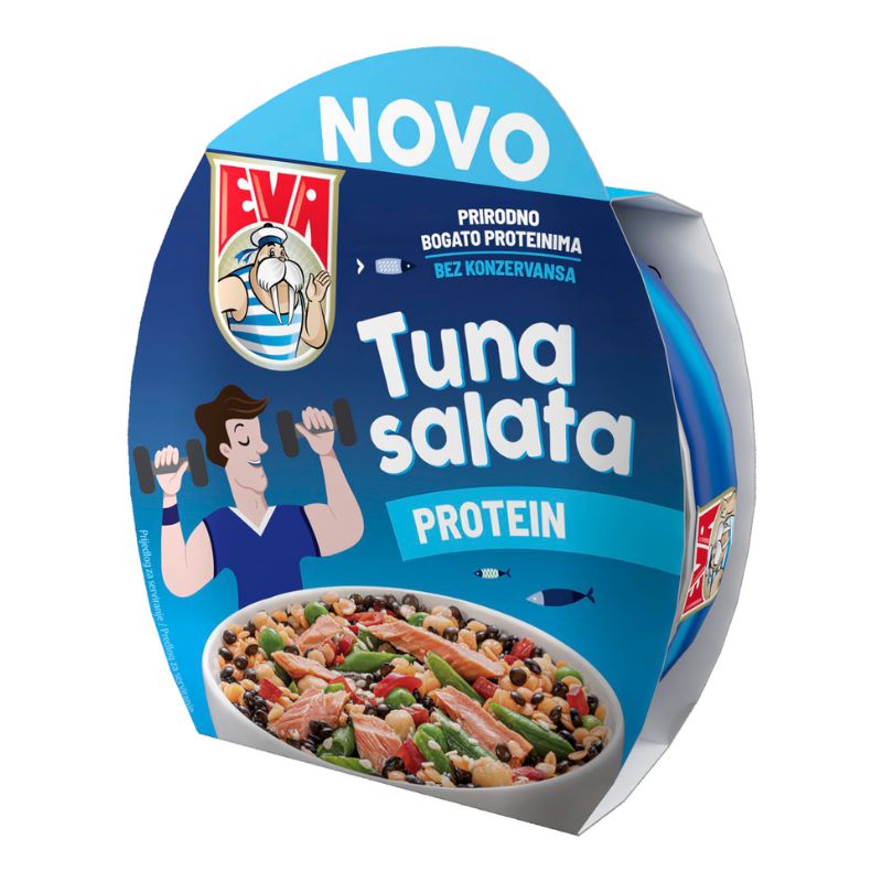 ЕВА ТУНА САЛАТА ПРОТЕИН 160 ГР