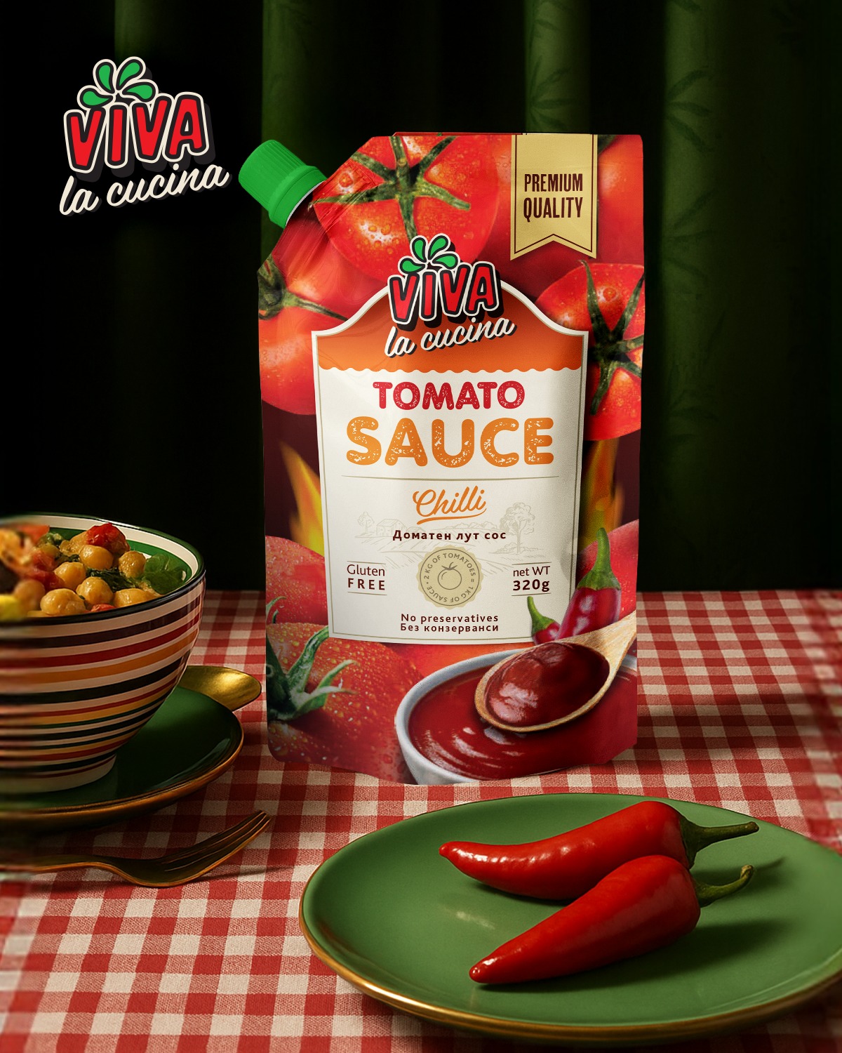 ВИВА ДОМАТЕН СОС ЛУТ 320 ГР