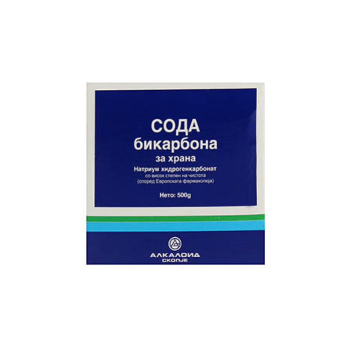 АЛКАЛОИД СОДА БИКАРБОНА 500 ГР