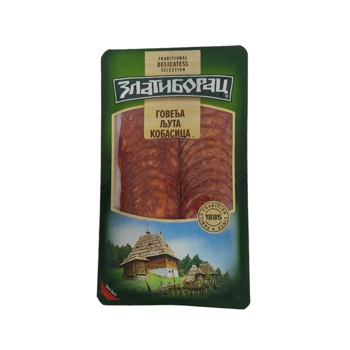ЗЛАТИБОРАЦ ГОВЕДСКИ ЛУТ КОЛБАС 100 ГР