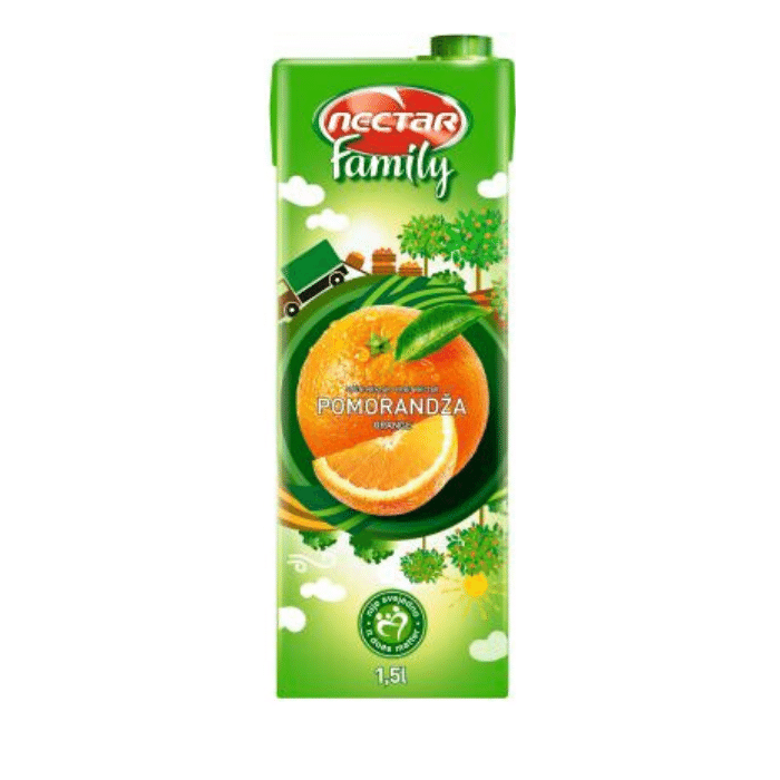 НЕКТАР ПОРТОКАЛ 1.5 Л 50%