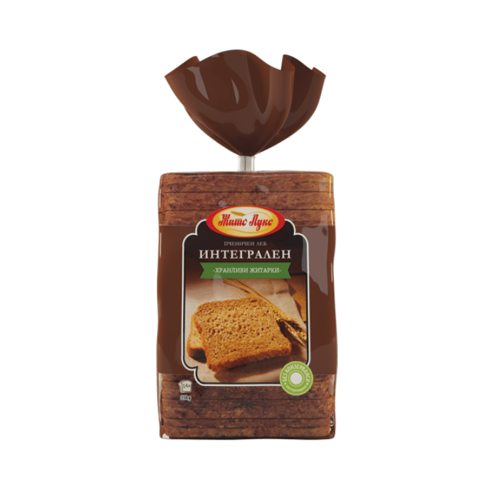 ЖИТО ЛУКС ИНТЕГРАЛЕН ТОСТ ЛЕБ 350 ГР