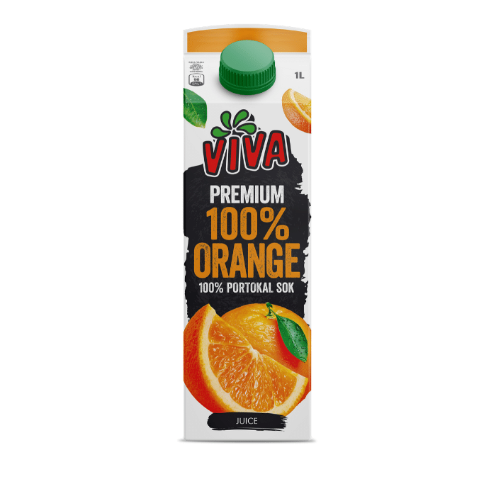 ВИВА 100% СОК ОД ПОРТОКАЛ 1 Л