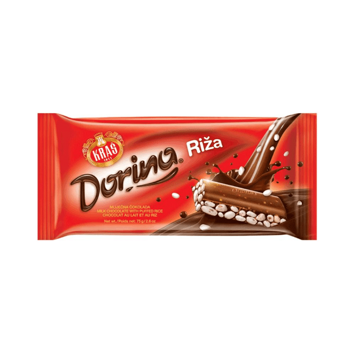 ЧОКОЛАДО ДОРИНА ОРИЗ 75ГР КРАШ