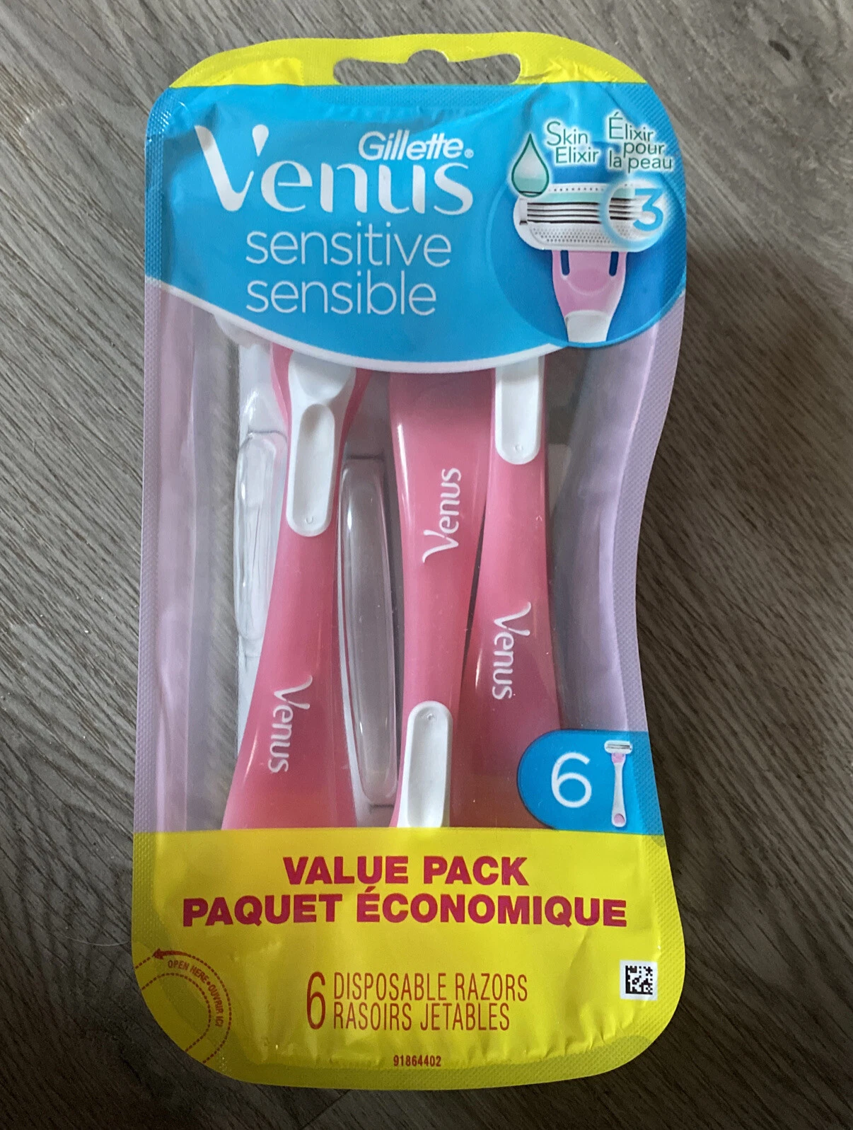 ГИЛЕТЕ ВЕНУС ЖИЛЕТ СЕНЗИТИВ 6/1