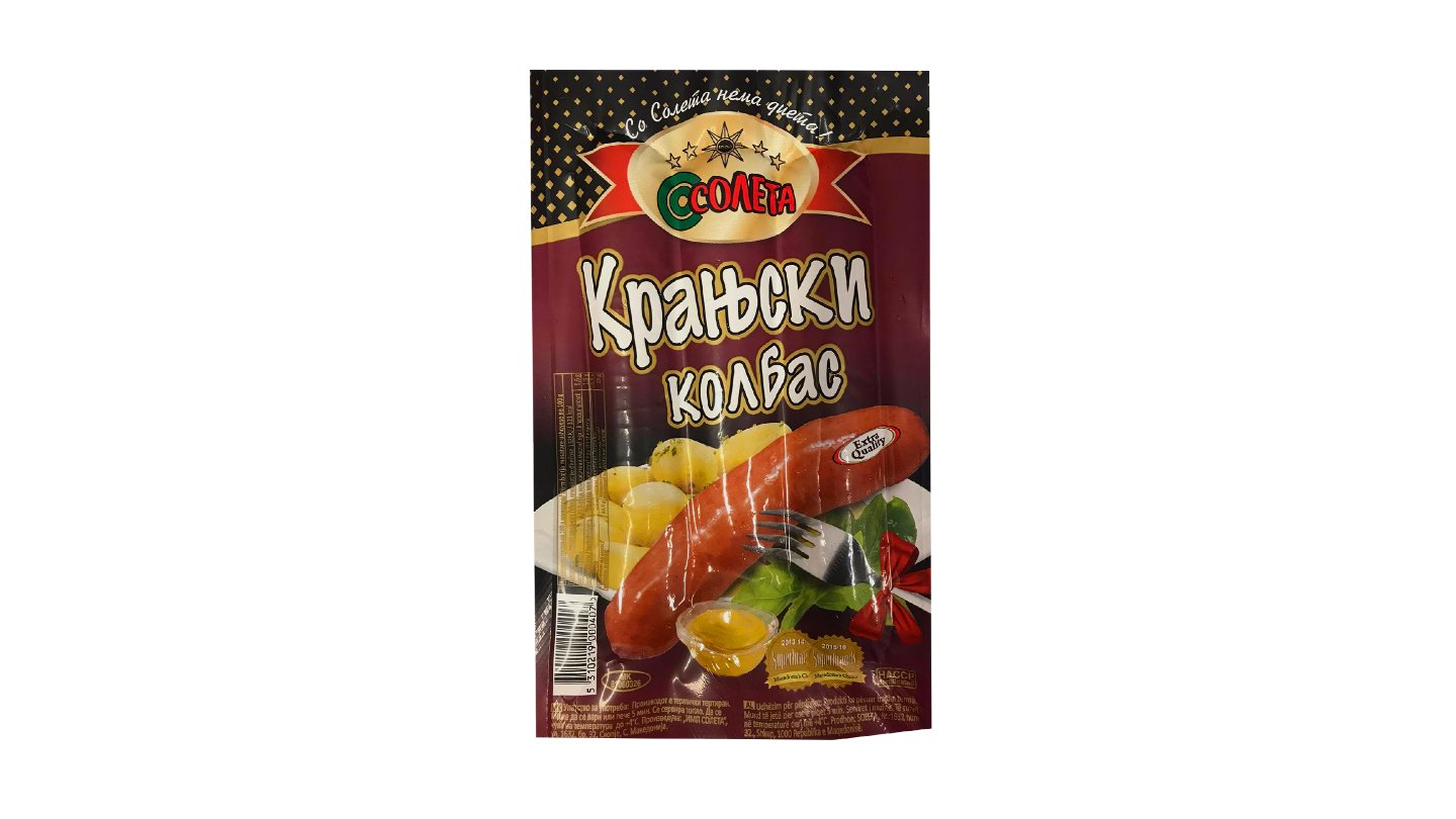 КОЛБАС СОЛЕТА КРАЊСКИ 295ГР