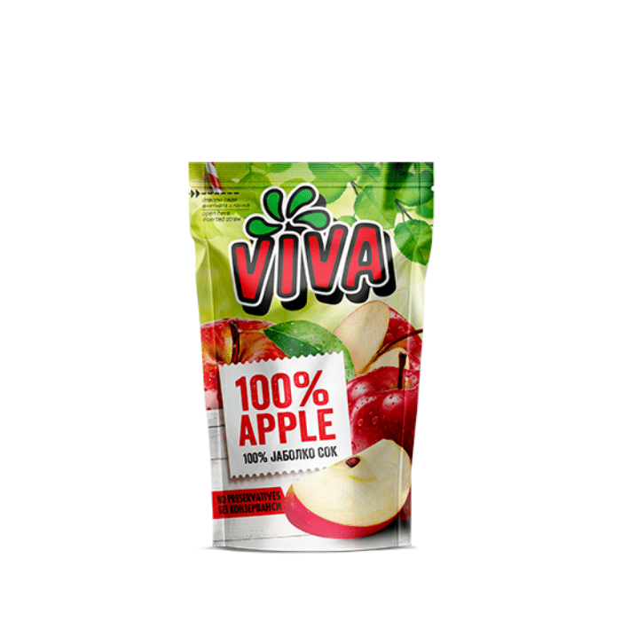 ВИВА 100% СОК ОД ЈАБОЛКО 200 МЛ