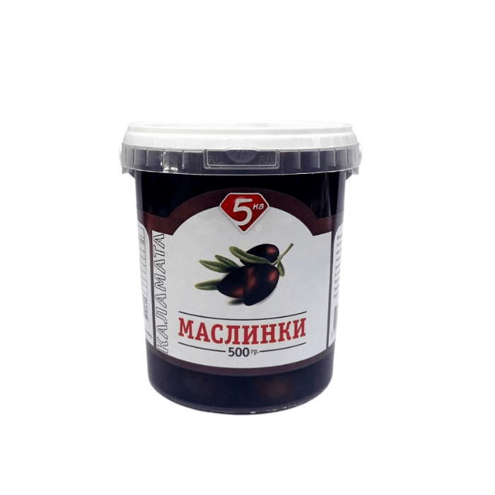 МАСЛИНКИ 5 КА 500 ГР КАЛАМАТА