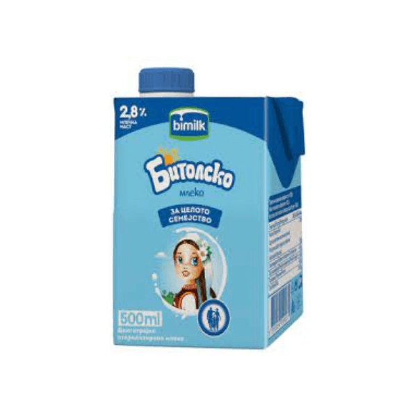 ИМБ БИМИЛК МЛЕКО ТРАЈНО 2,8% М.М 0,5 Л