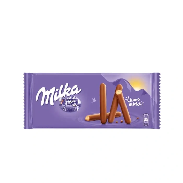 МИЛКА ЧОКО СТИКС ЧОКОЛАДНИ ПОЛНЕТИ СТАПЧИЊА 112 ГР