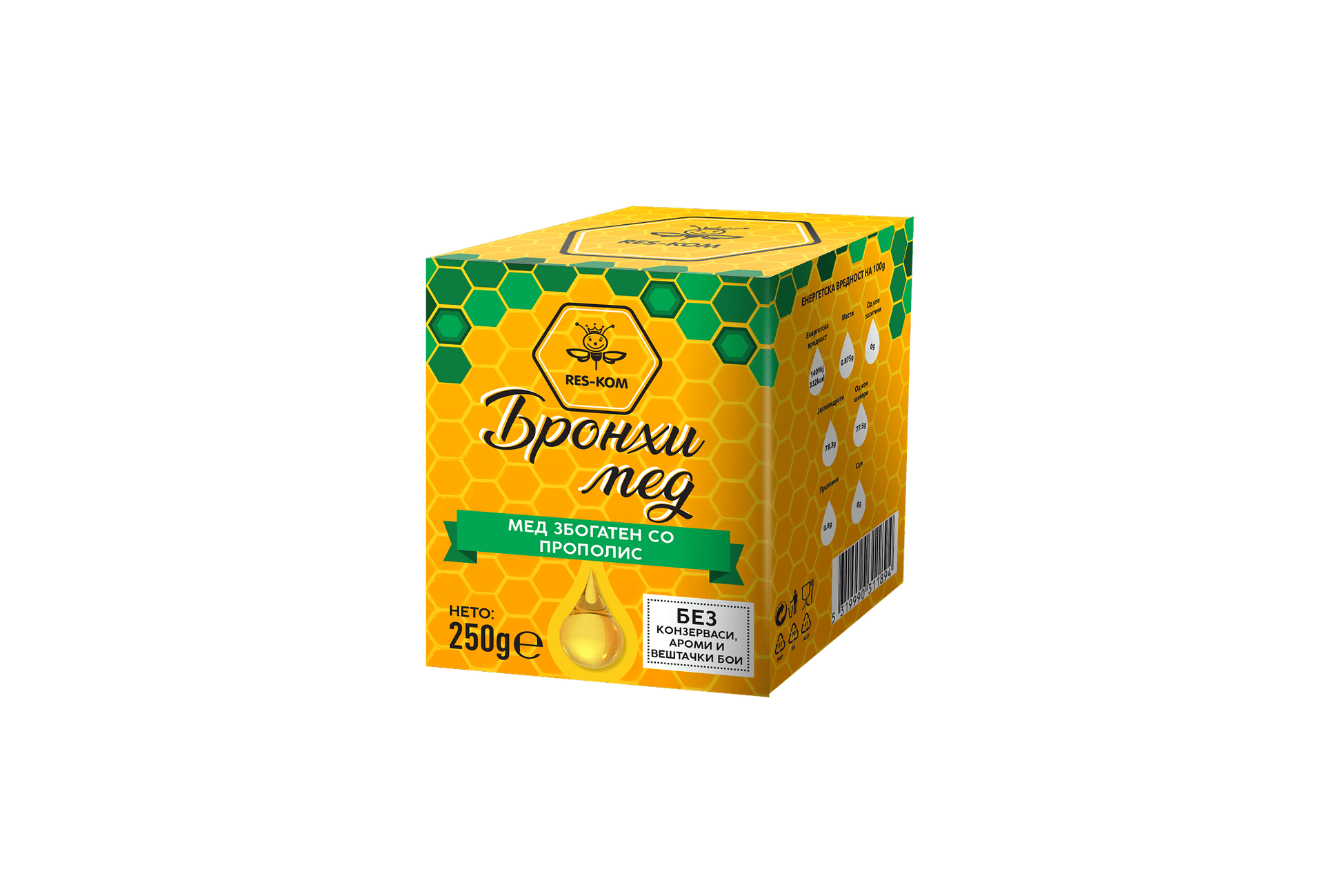 МЕД РЕС-КОМ БРОНХИ 250ГР