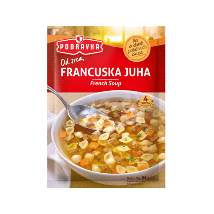 ПОДРАВКА ФРАНЦУСКА СУПА 4 ПОРЦИИ 64 ГР