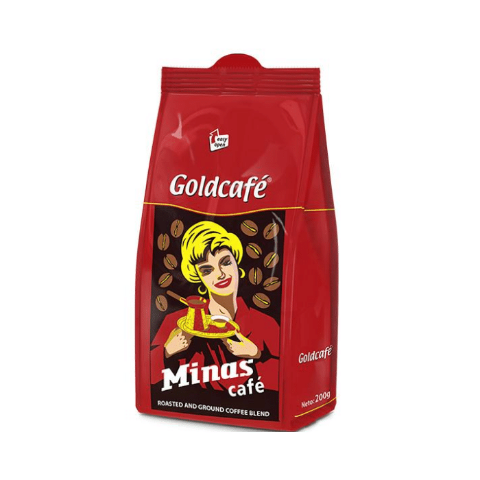 ГОЛД КАФЕ КАФЕ МИНАС ПЕЧЕНО МЕЛЕНО 200ГР