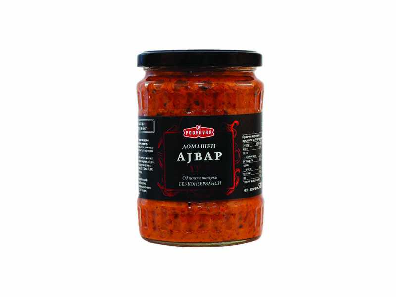 ПОДРАВКА ДОМАШЕН ЛУТ АЈВАР 530 ГР