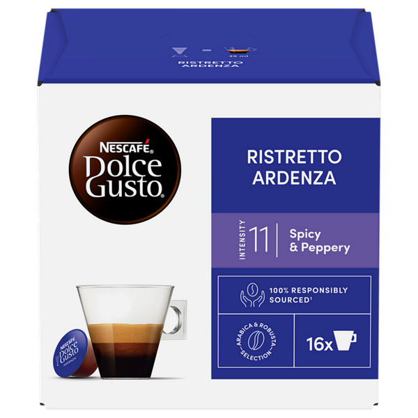 НЕСКАФЕ ДОЛЧЕ ГУСТО АРДЕНЦА ЕСПРЕСО 16 КАПСУЛИ