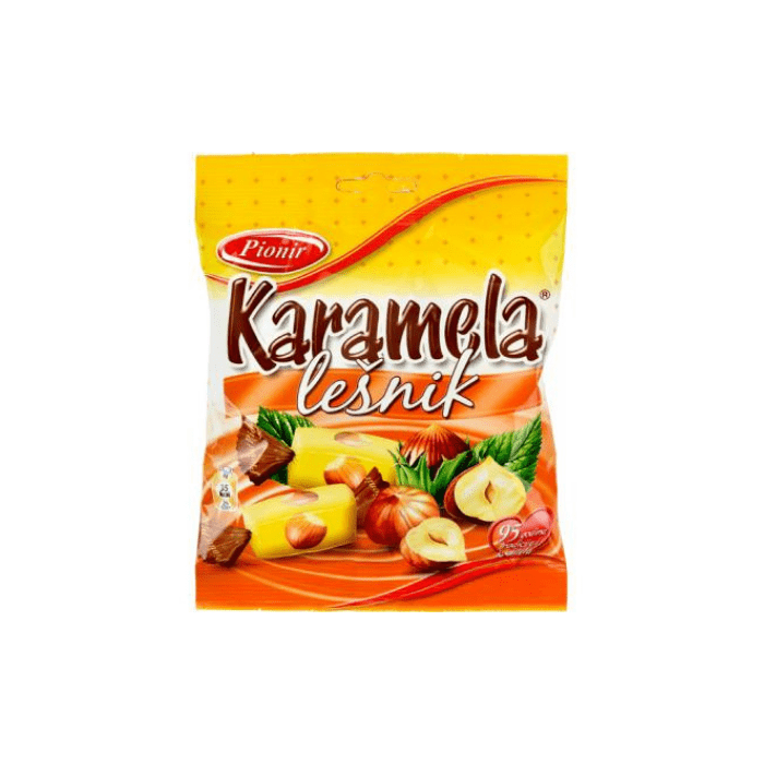 ПИОНИР КАРАМЕЛА БОНБОНИ ЛЕШНИК 100ГР