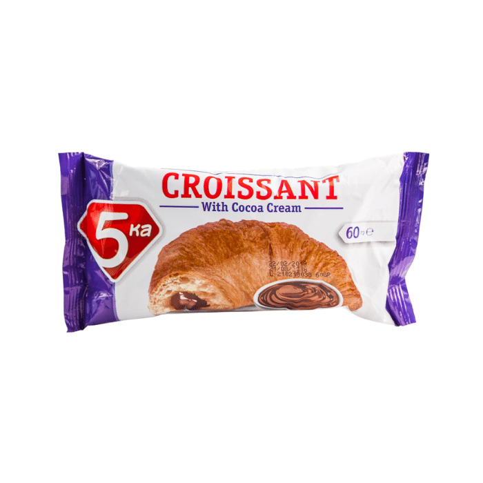 КРОАСАН 5 КА 60 ГР КАКАО