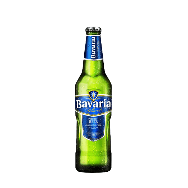ПИВО БАВАРИА ПРЕМИУМ НЕПОВРАТНО ШИШЕ 5% 0.5 Л