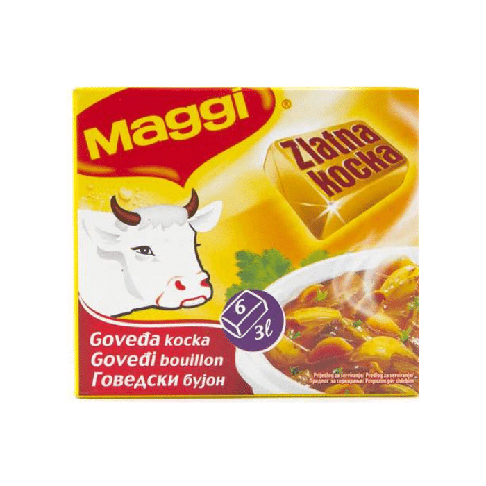МАГГИ – ГОВЕДСКА СУПА КОЦКА 60 Г