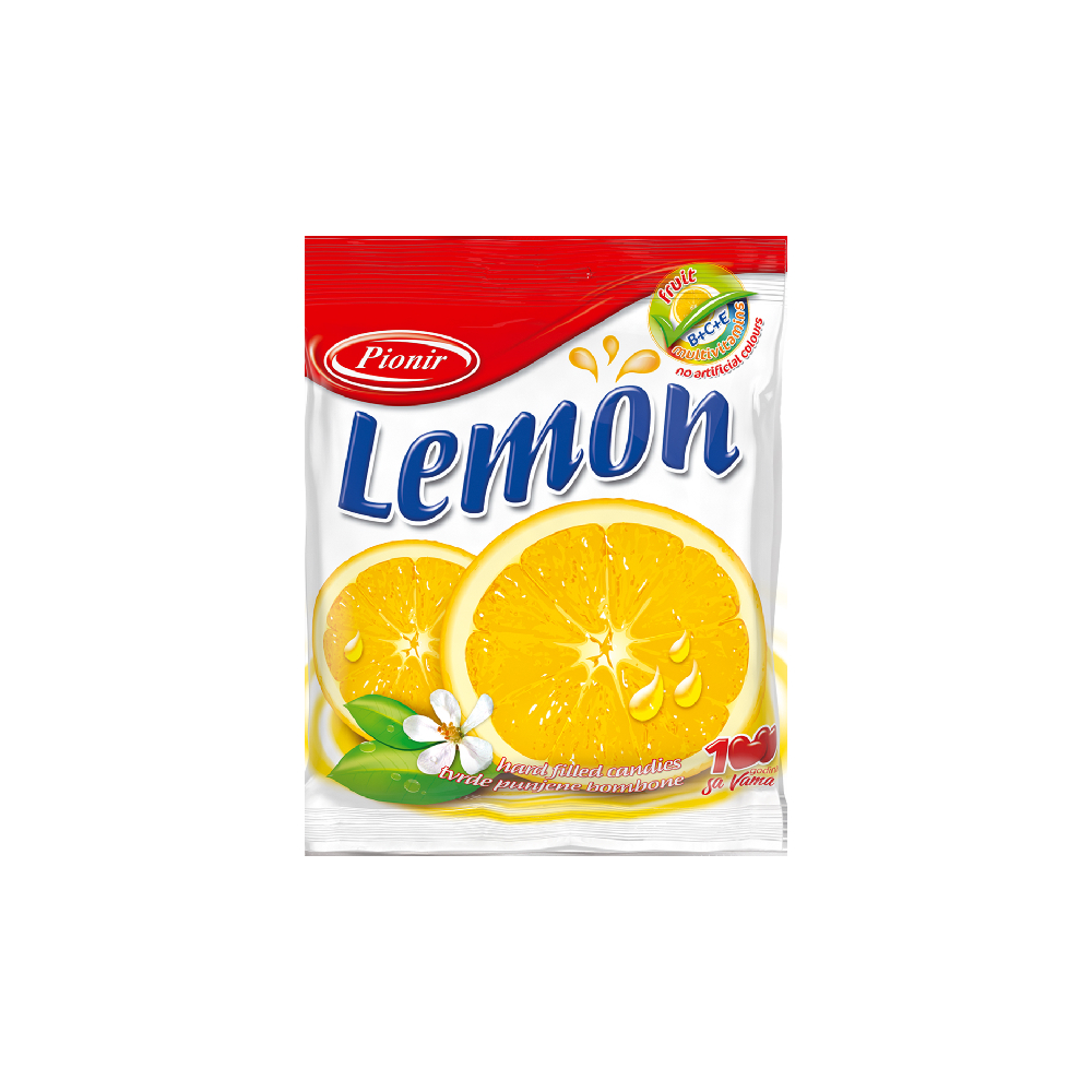 ПИОНИР БОНБОНИ ЛИМОН И НАНЕ 100 ГР