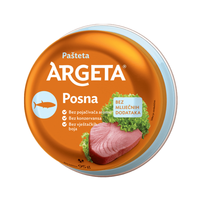 АРГЕТА ПОСНА ПАШТЕТА 95 ГР