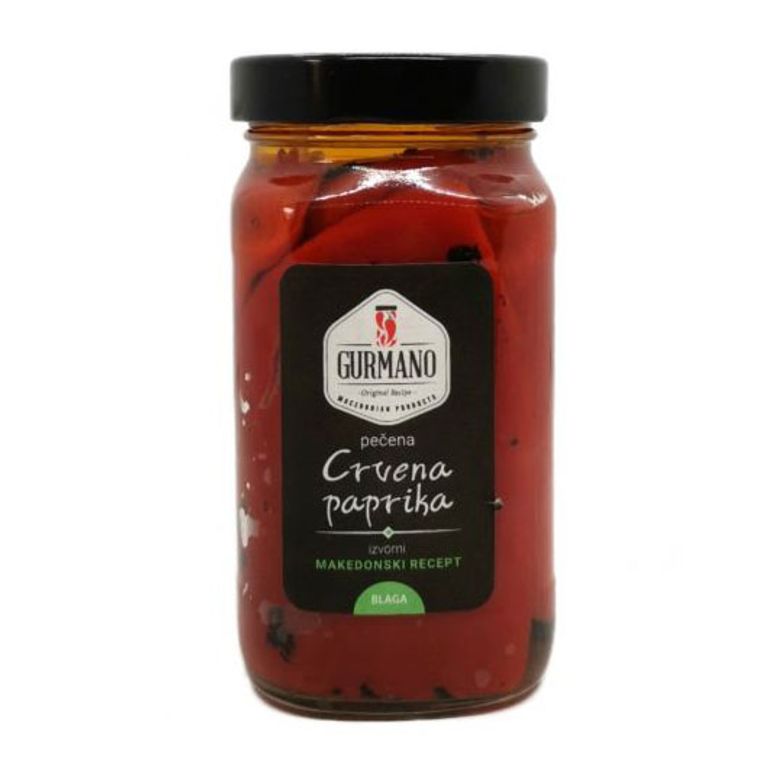 ГУРМАНО ПЕЧЕНА ЦРВЕНА ПИПЕРКА 490 ГР