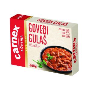 КАРНЕКС ГОВЕДСКИ ГУЛАШ 400 ГР