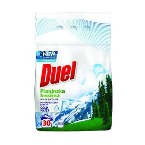 ДУЕЛ ДЕТЕРГЕНТ ПЛАНИНСКА СВЕЖИНА 2.7КГ